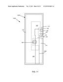 ANTENNA HAVING A PLANAR CONDUCTING ELEMENT WITH FIRST AND SECOND END     PORTIONS SEPARATED BY A NON-CONDUCTIVE GAP diagram and image