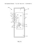 ANTENNA HAVING A PLANAR CONDUCTING ELEMENT WITH FIRST AND SECOND END     PORTIONS SEPARATED BY A NON-CONDUCTIVE GAP diagram and image