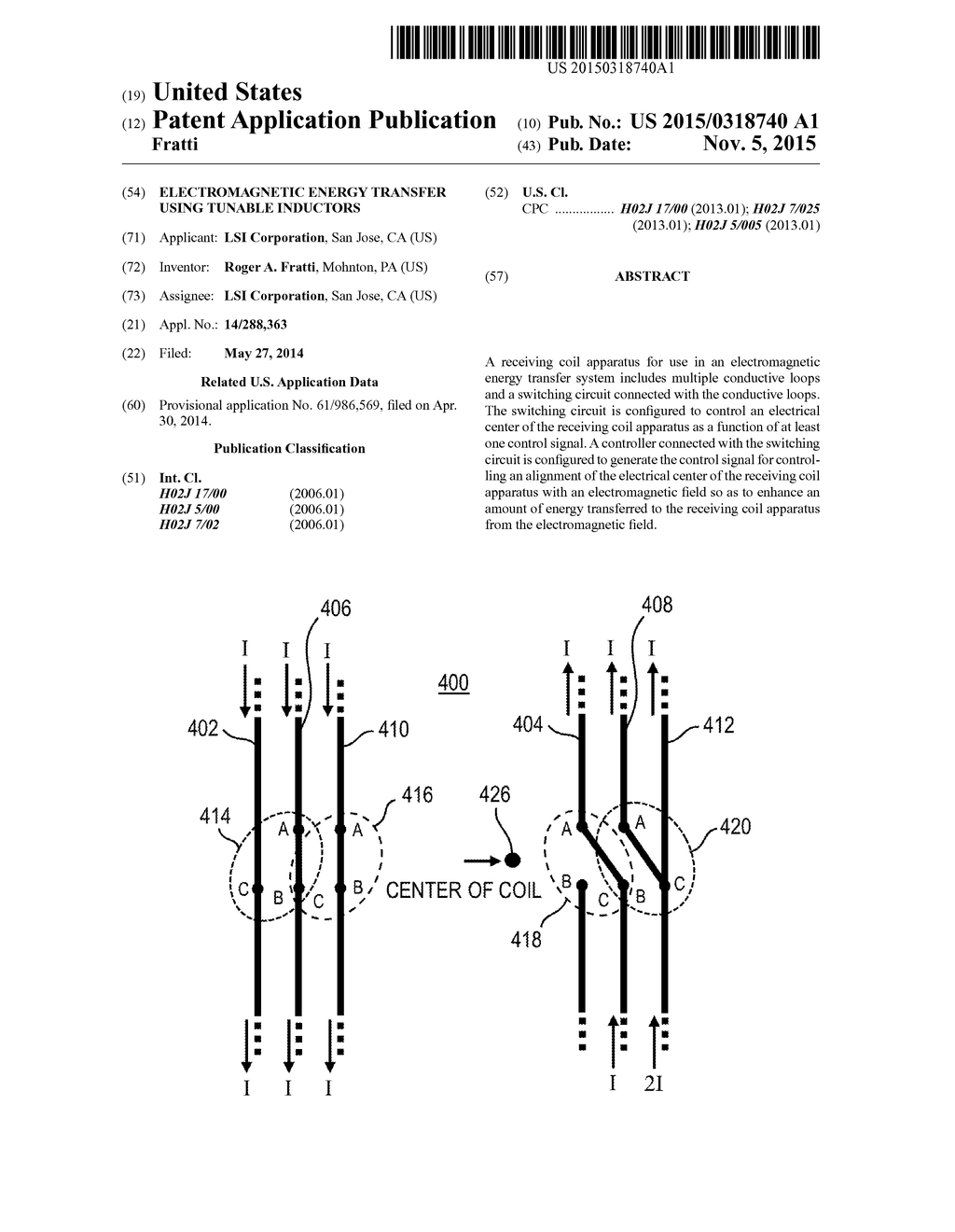 ELECTROMAGNETIC ENERGY TRANSFER USING TUNABLE INDUCTORS - diagram, schematic, and image 01