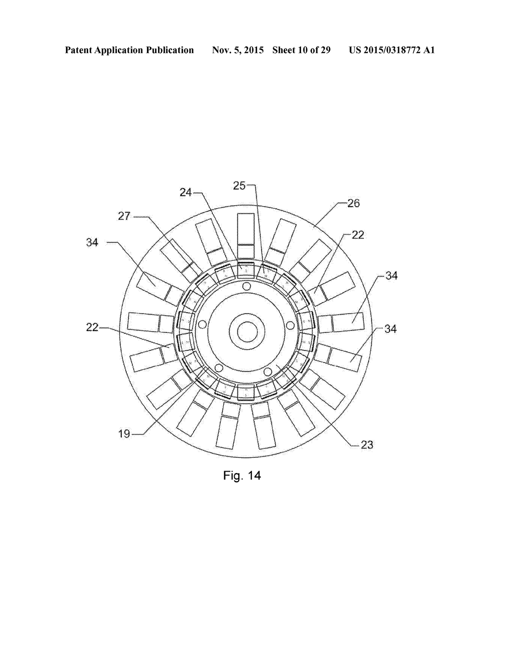 Electric Motor/Generator with Integrated Differential - diagram, schematic, and image 11