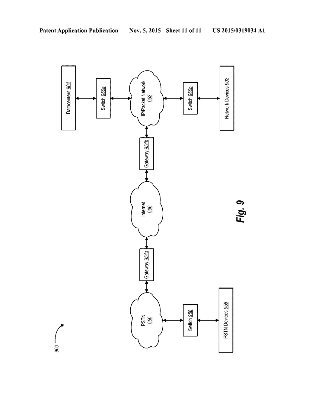 RELIABILITY OF A CONNECTION DURING A COMMUNICATION SESSION ON A NETWORK     DEVICE - diagram, schematic, and image 12