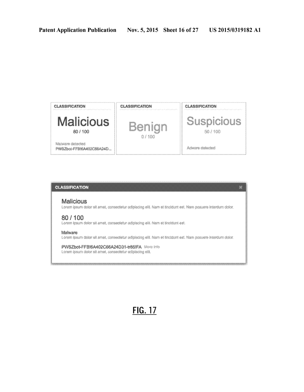 SYSTEMS AND METHODS FOR DYNAMIC CLOUD-BASED MALWARE BEHAVIOR ANALYSIS - diagram, schematic, and image 17