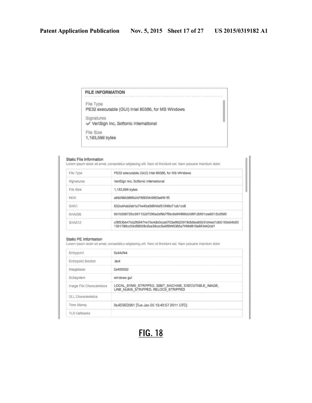 SYSTEMS AND METHODS FOR DYNAMIC CLOUD-BASED MALWARE BEHAVIOR ANALYSIS - diagram, schematic, and image 18