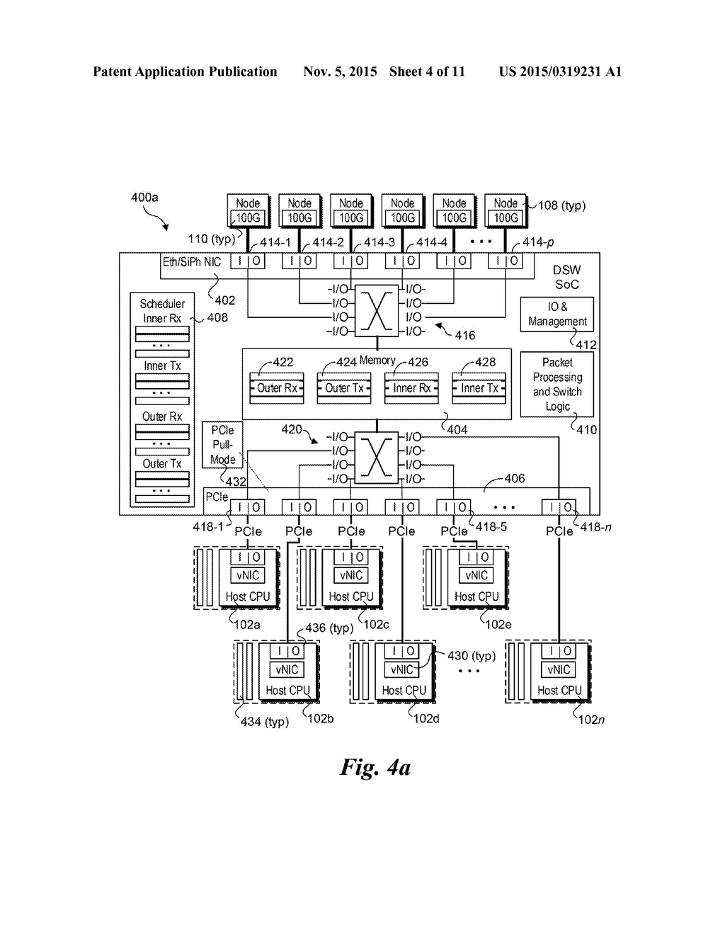 MINIMIZING ON-DIE MEMORY IN PULL MODE SWITCHES - diagram, schematic, and image 05