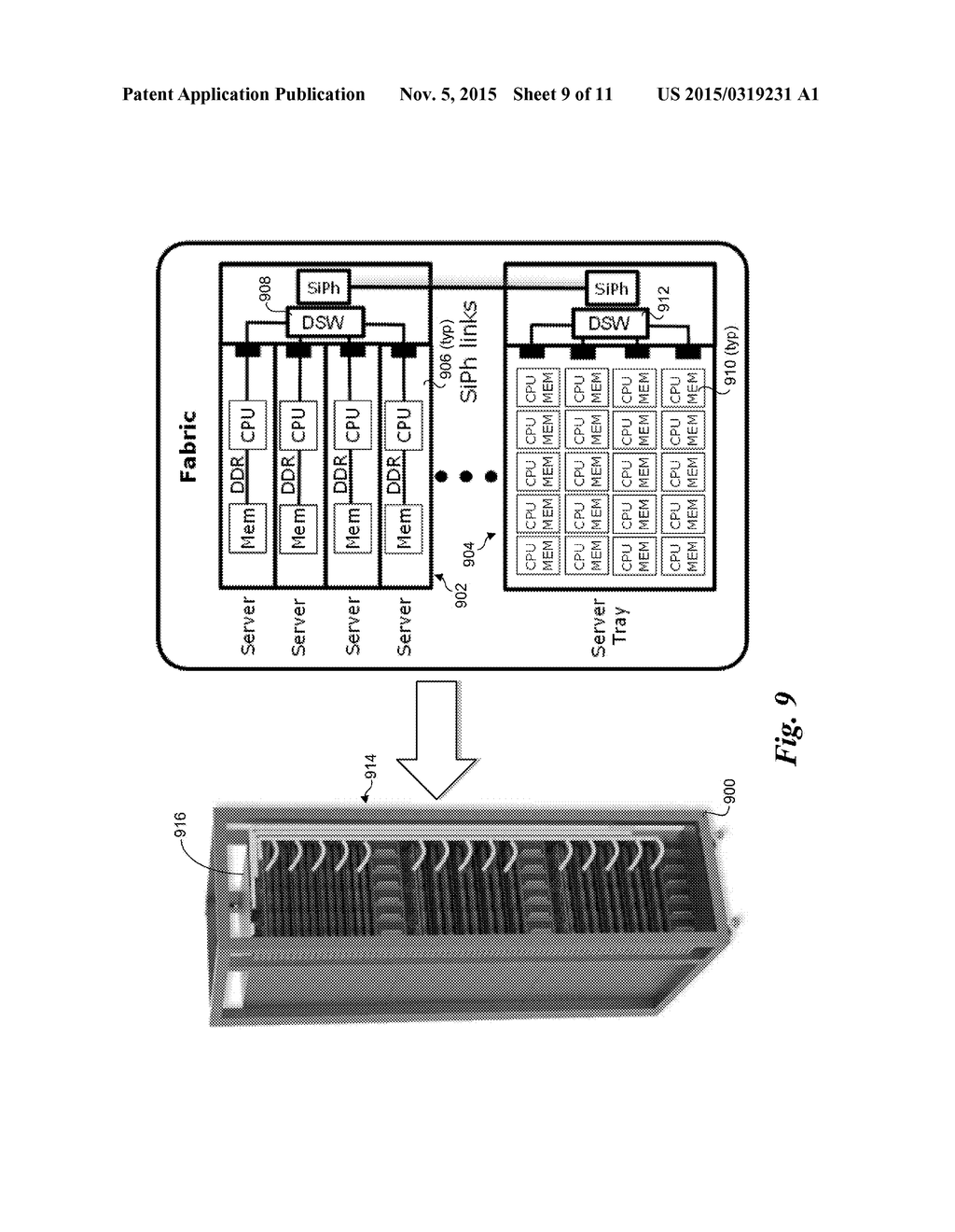 MINIMIZING ON-DIE MEMORY IN PULL MODE SWITCHES - diagram, schematic, and image 10