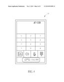 MOBILE ELECTRONIC DEVICE CAPABLE OF SWITCHING USER INTERFACES AND METHOD     THEREOF diagram and image