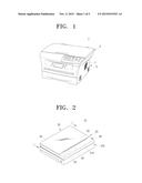 IMAGE FORMING APPARATUS HAVING CO-PLANAR TOP COVER AND OPERATION PANEL diagram and image