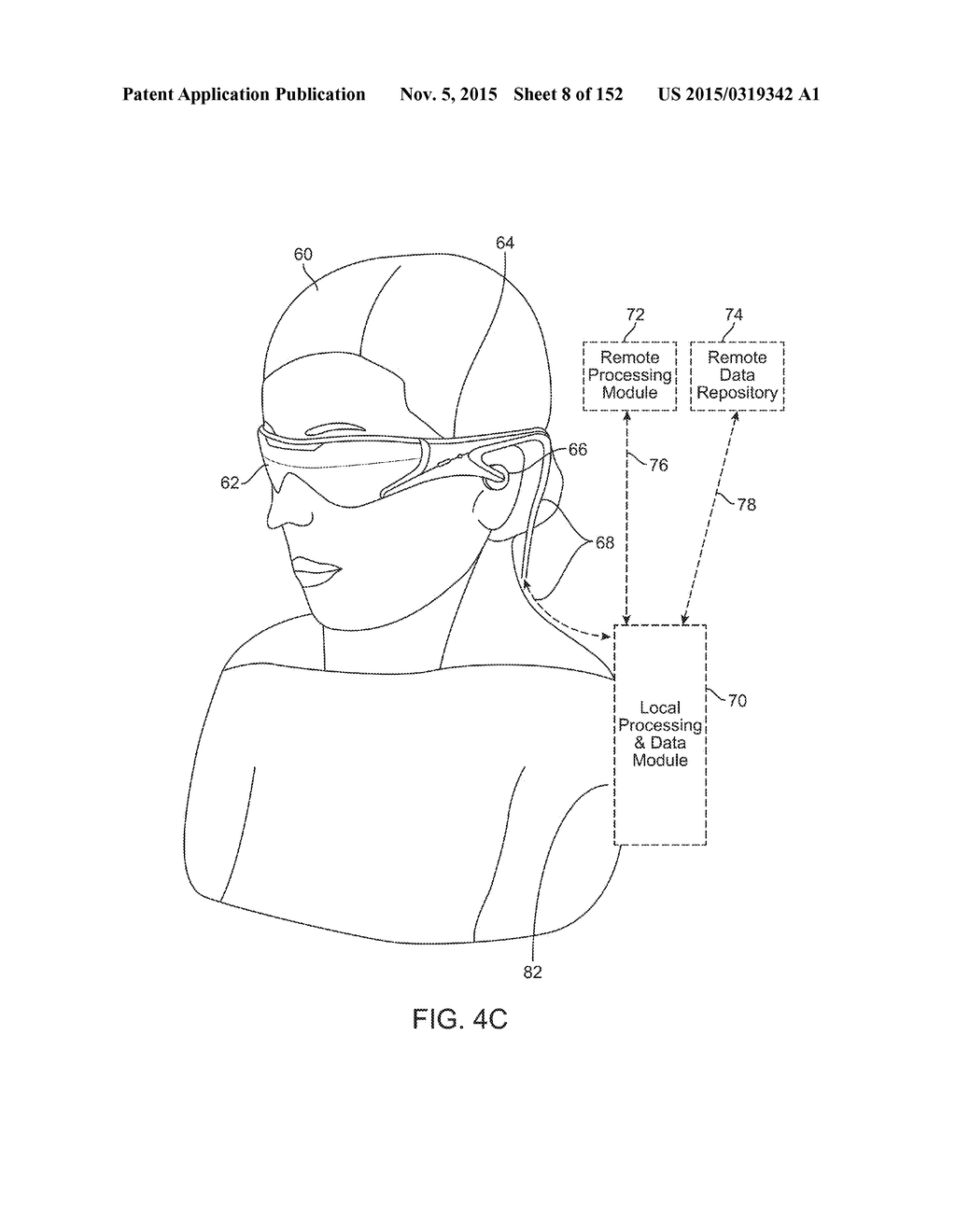 USING A HALO TO FACILITATE VIEWING DARK VIRTUAL OBJECTS IN AUGMENTED OR     VIRTUAL REALITY - diagram, schematic, and image 09