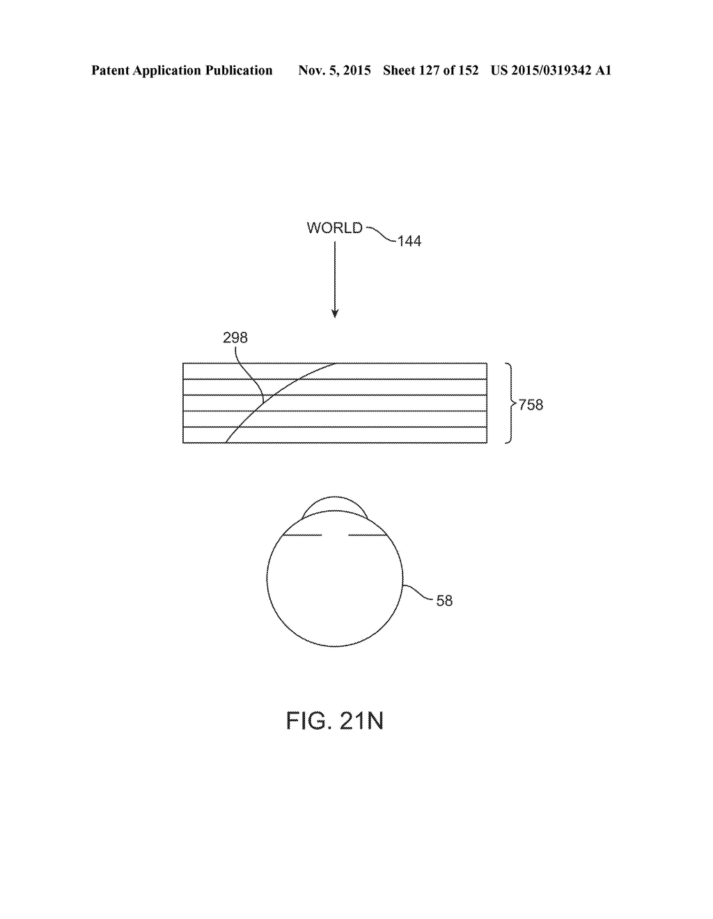 USING A HALO TO FACILITATE VIEWING DARK VIRTUAL OBJECTS IN AUGMENTED OR     VIRTUAL REALITY - diagram, schematic, and image 128