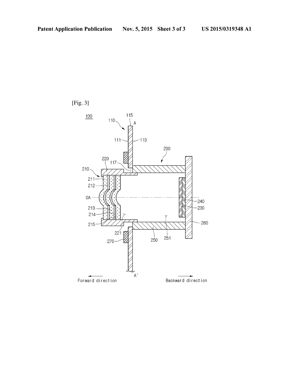 CAMERA MODULE AND CAMERA APPARATUS HAVING THE SAME - diagram, schematic, and image 04