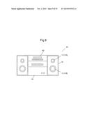 DIAPHRAGM, LOUDSPEAKER USING DIAPHRAGM, ELECTRONIC DEVICE AND MOBILE     DEVICE USING LOUDSPEAKER, AND METHOD FOR PRODUCING DIAPHRAGM diagram and image