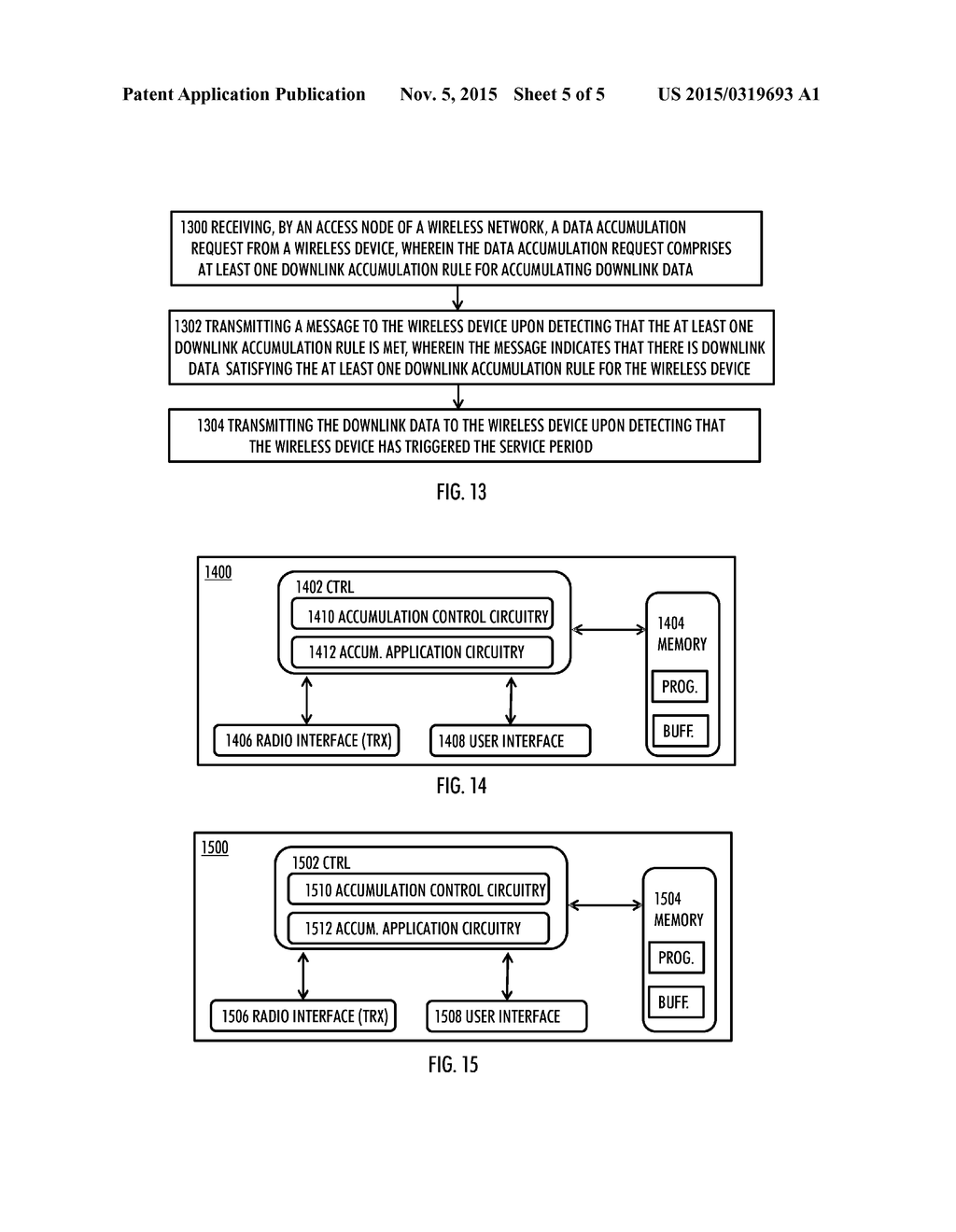 Power Saving in WLAN Stations Using Data Accumulation at an Access Point - diagram, schematic, and image 06