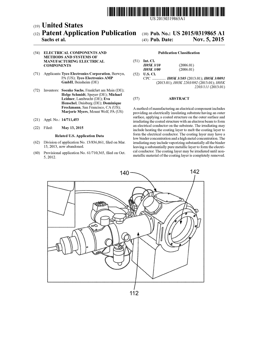 ELECTRICAL COMPONENTS AND METHODS AND SYSTEMS OF MANUFACTURING ELECTRICAL     COMPONENTS - diagram, schematic, and image 01