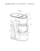 Frame for Main Body of Upper Driving Type Juice Extractor, and Frame     Assembly Using the Same diagram and image