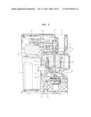 Frame for Main Body of Upper Driving Type Juice Extractor, and Frame     Assembly Using the Same diagram and image