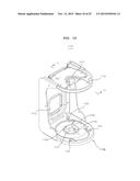 Frame for Main Body of Upper Driving Type Juice Extractor, and Frame     Assembly Using the Same diagram and image