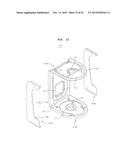 Frame for Main Body of Upper Driving Type Juice Extractor, and Frame     Assembly Using the Same diagram and image