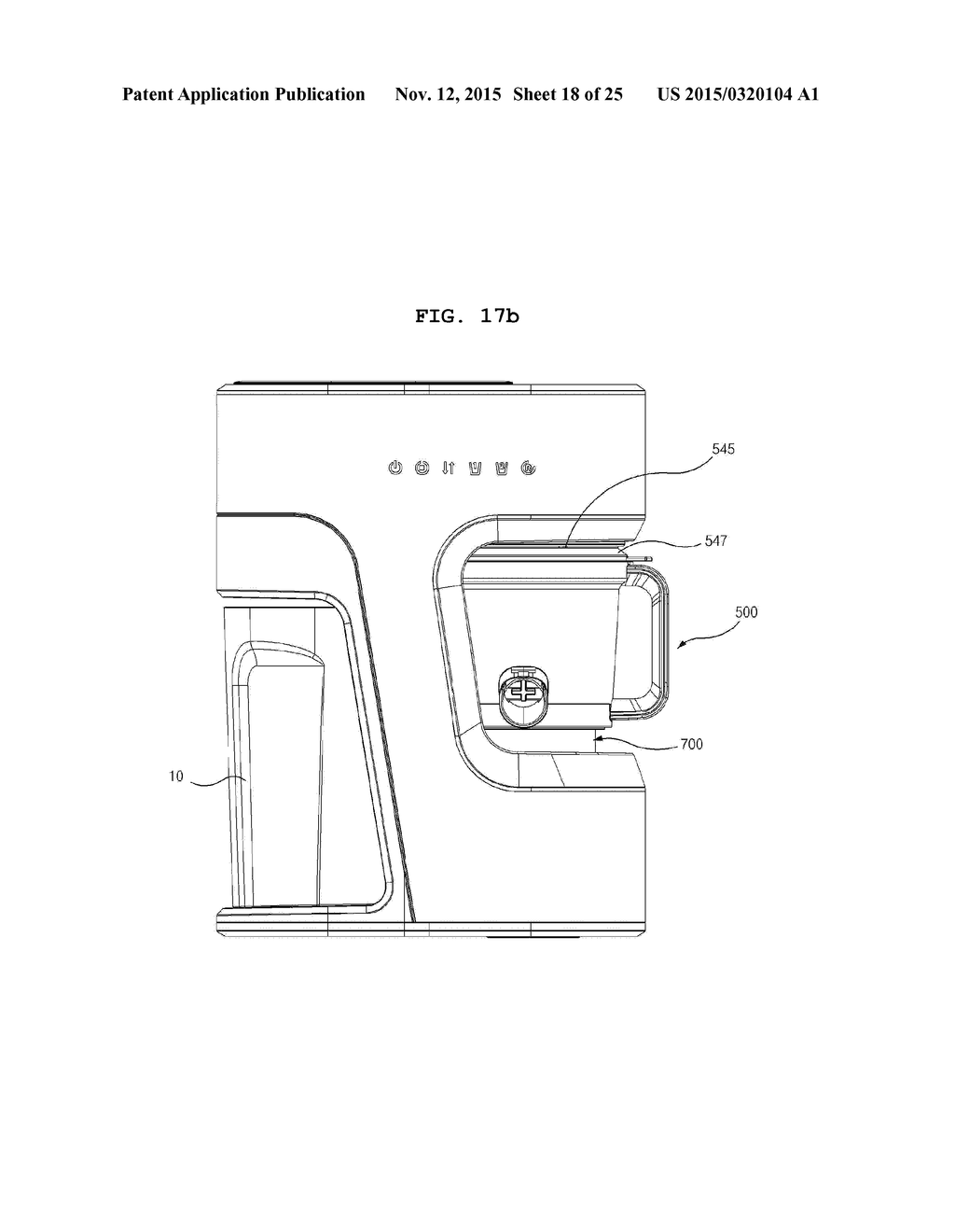 Frame for Main Body of Upper Driving Type Juice Extractor, and Frame     Assembly Using the Same - diagram, schematic, and image 19