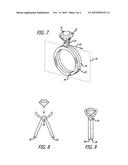 INTERCHANGEABLE JEWELRY SETTING SYSTEM diagram and image