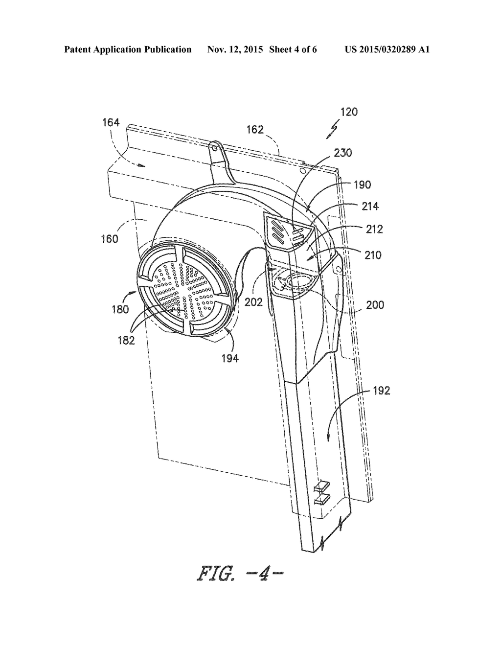 DISHWASHER APPLIANCE HAVING IMPROVED VENTILATION APPARATUS - diagram, schematic, and image 05