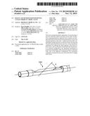 DEVICE AND METHOD FOR POSITIONING AN ELECTRODE IN A BODY CAVITY diagram and image