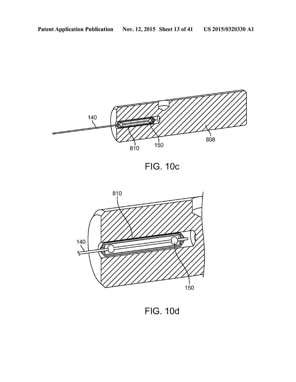 DEVICE AND METHOD FOR POSITIONING AN ELECTRODE IN A BODY CAVITY - diagram, schematic, and image 14