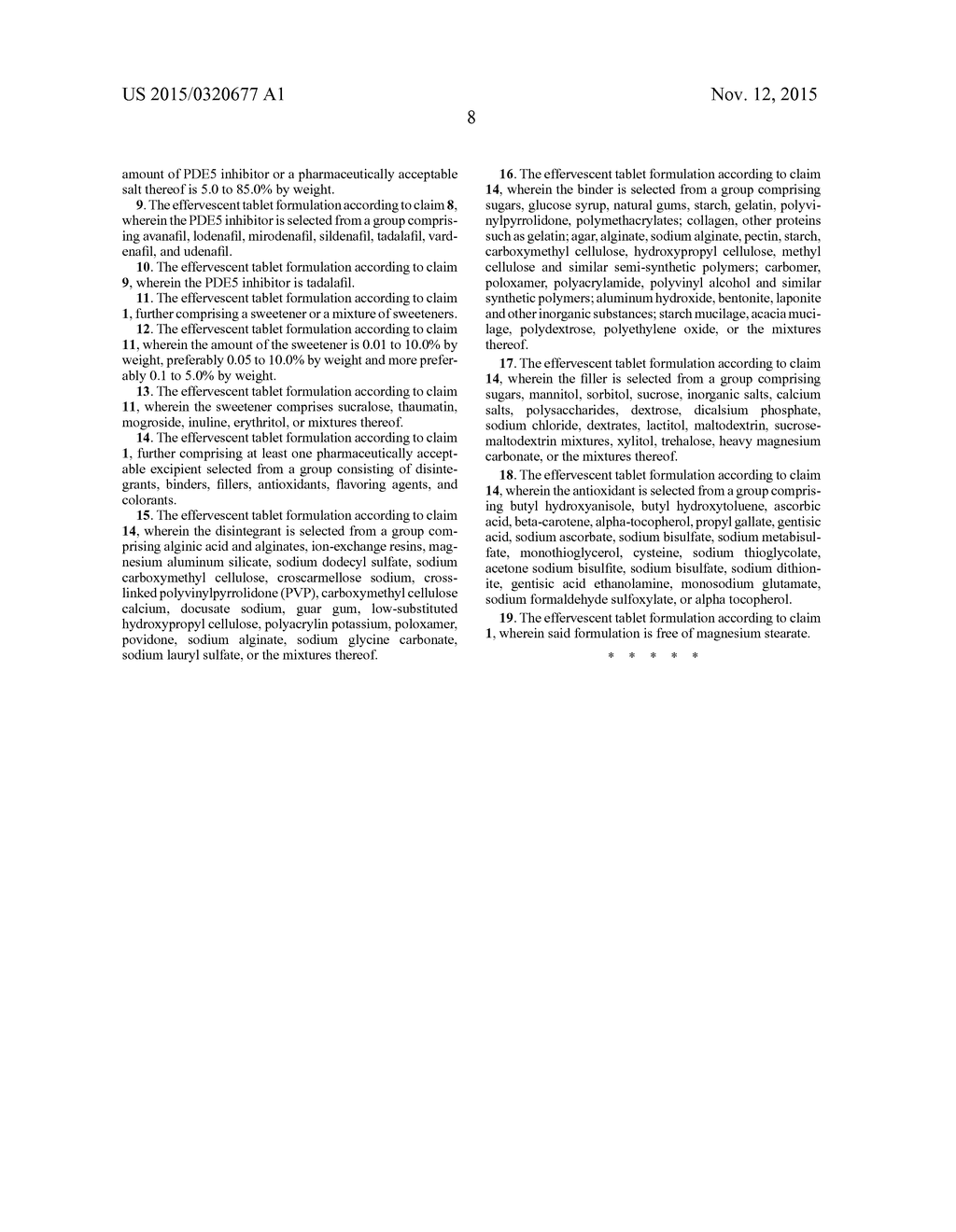 EFFERVESCENT TABLET FORMULATIONS OF DAPOXETINE AND A PDE5 INHIBITOR - diagram, schematic, and image 09