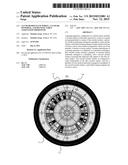 12-COLOR ROULETTE WHEEL, 12-COLOR PINWHEEL, AND BETTING TABLE ASSOCIATED     THEREWITH diagram and image