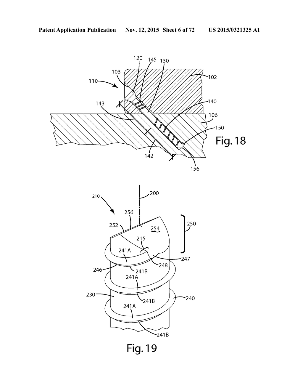 FASTENER, INSTALLATION TOOL AND RELATED METHOD OF USE - diagram, schematic, and image 07