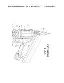 GAS NAIL GUN AND GAS CONTAINER DRIVING DEVICE THEREOF diagram and image