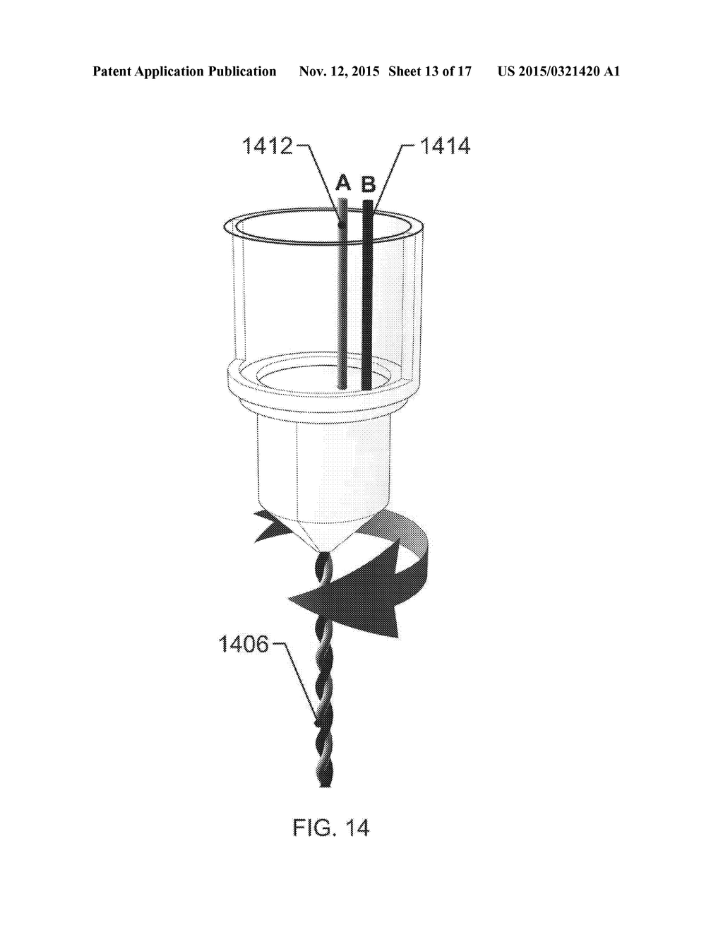 Systems for Additive Manufacturing Processes Incorporating Active     Deposition - diagram, schematic, and image 14