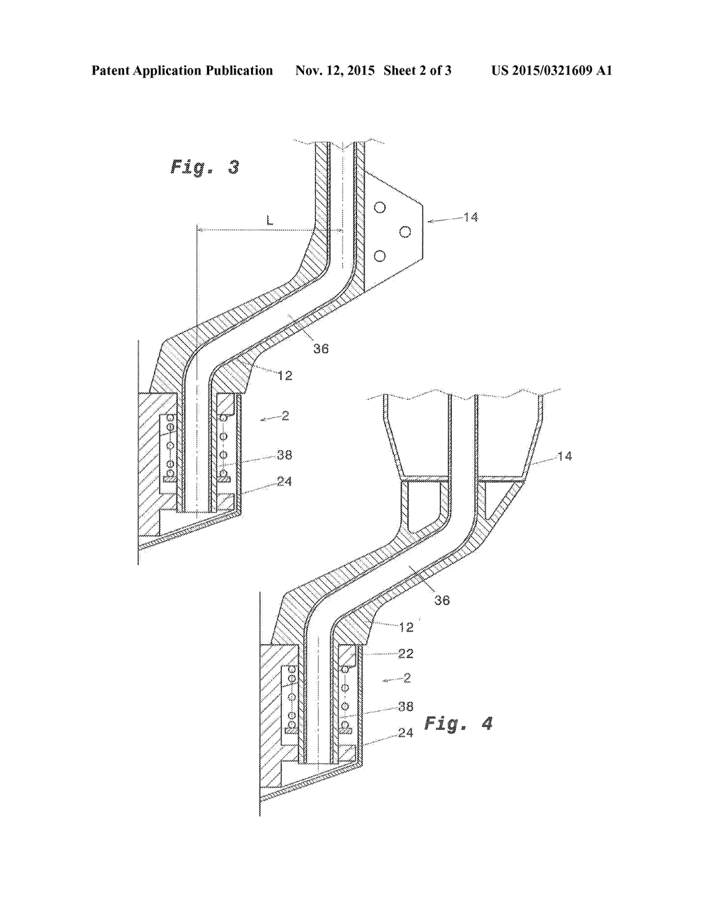 BEARING ARRANGEMENT FOR ROTATABLE BEARING OF AN INDIRECT SIGHT SYSTEM, AS     WELL AS THE INDIRECT SIGHT SYSTEM HEREWITH - diagram, schematic, and image 03