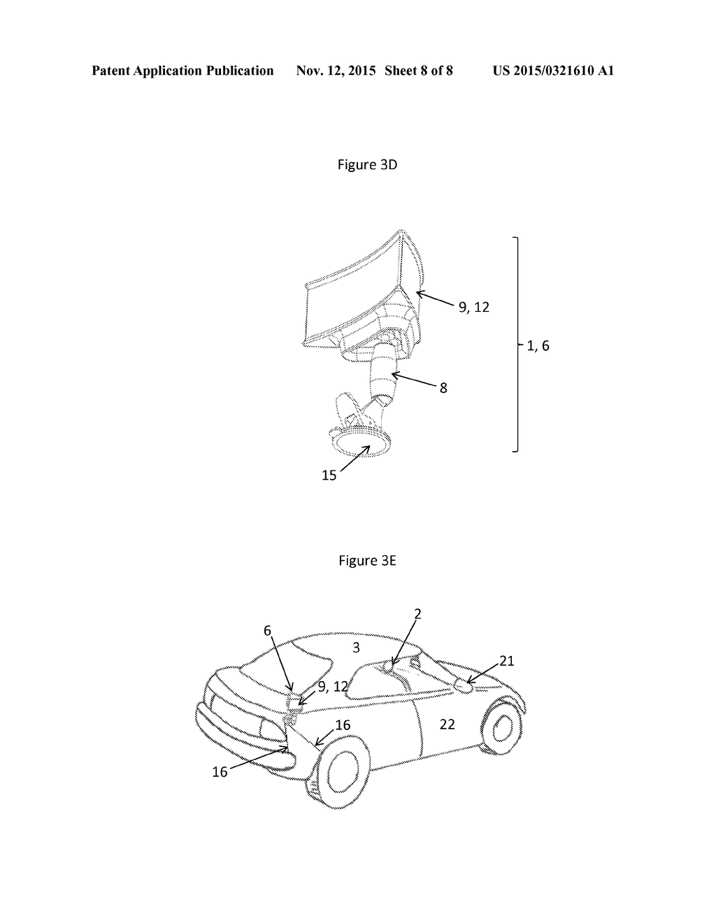 Rear Backup Sideview Mirror Assembly - diagram, schematic, and image 09