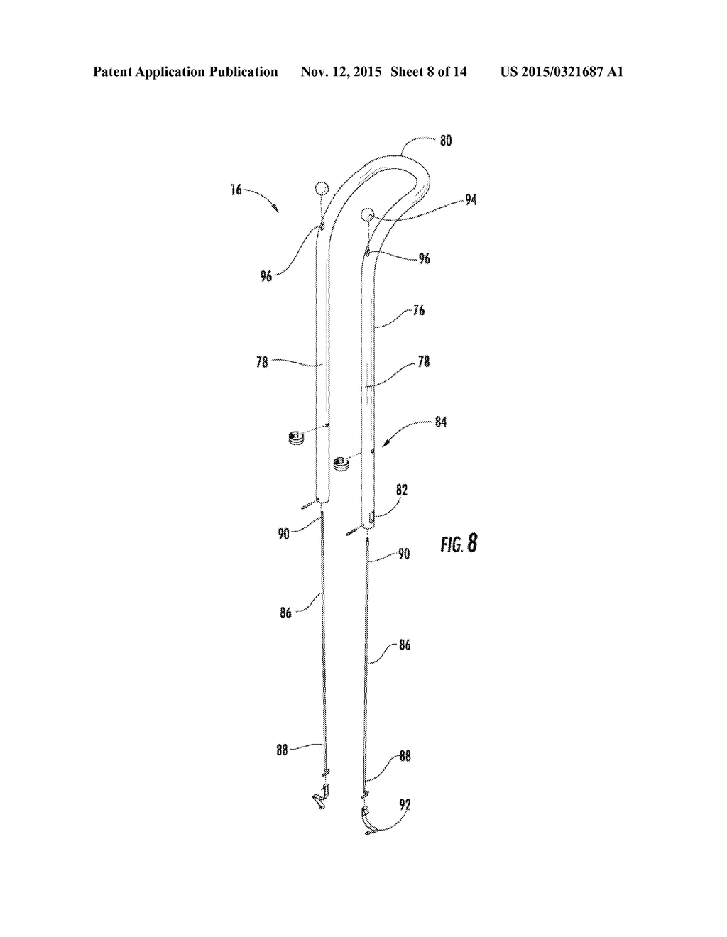 TRAVEL COOLER WITH TRANSITIONABLE U-SHAPED HANDLE - diagram, schematic, and image 09