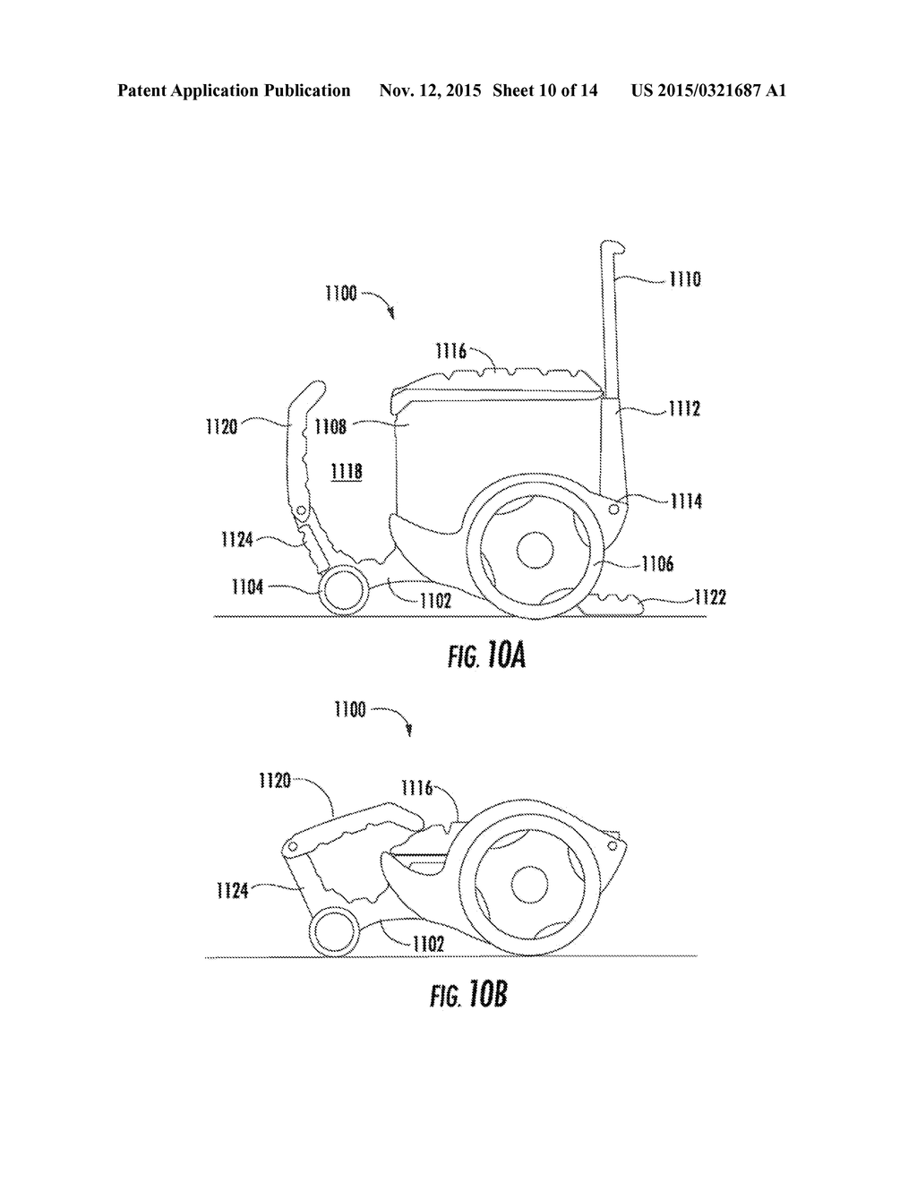 TRAVEL COOLER WITH TRANSITIONABLE U-SHAPED HANDLE - diagram, schematic, and image 11