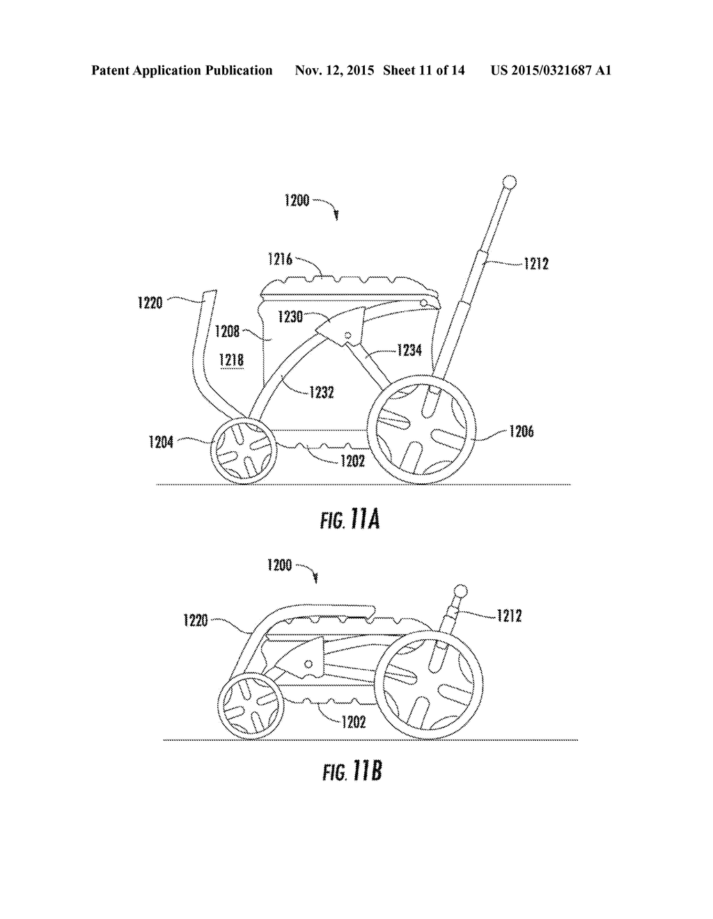 TRAVEL COOLER WITH TRANSITIONABLE U-SHAPED HANDLE - diagram, schematic, and image 12