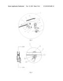 STROLLER WITH PIVOTABLE FRONT WHEEL ASSEMBLY diagram and image