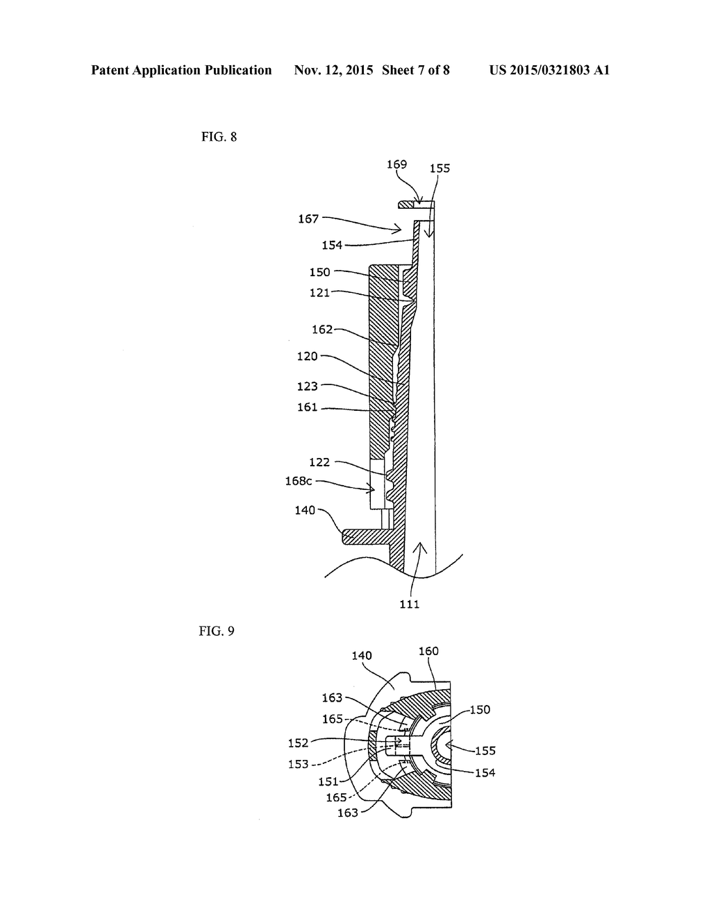 SPOUT, PACKAGE WITH SPOUT AND METHOD OF MANUFACTURING THE SAME - diagram, schematic, and image 08