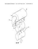 INFLATABLE STRUCTURE FOR PACKAGING AND ASSOCIATED APPARATUS AND METHODS diagram and image