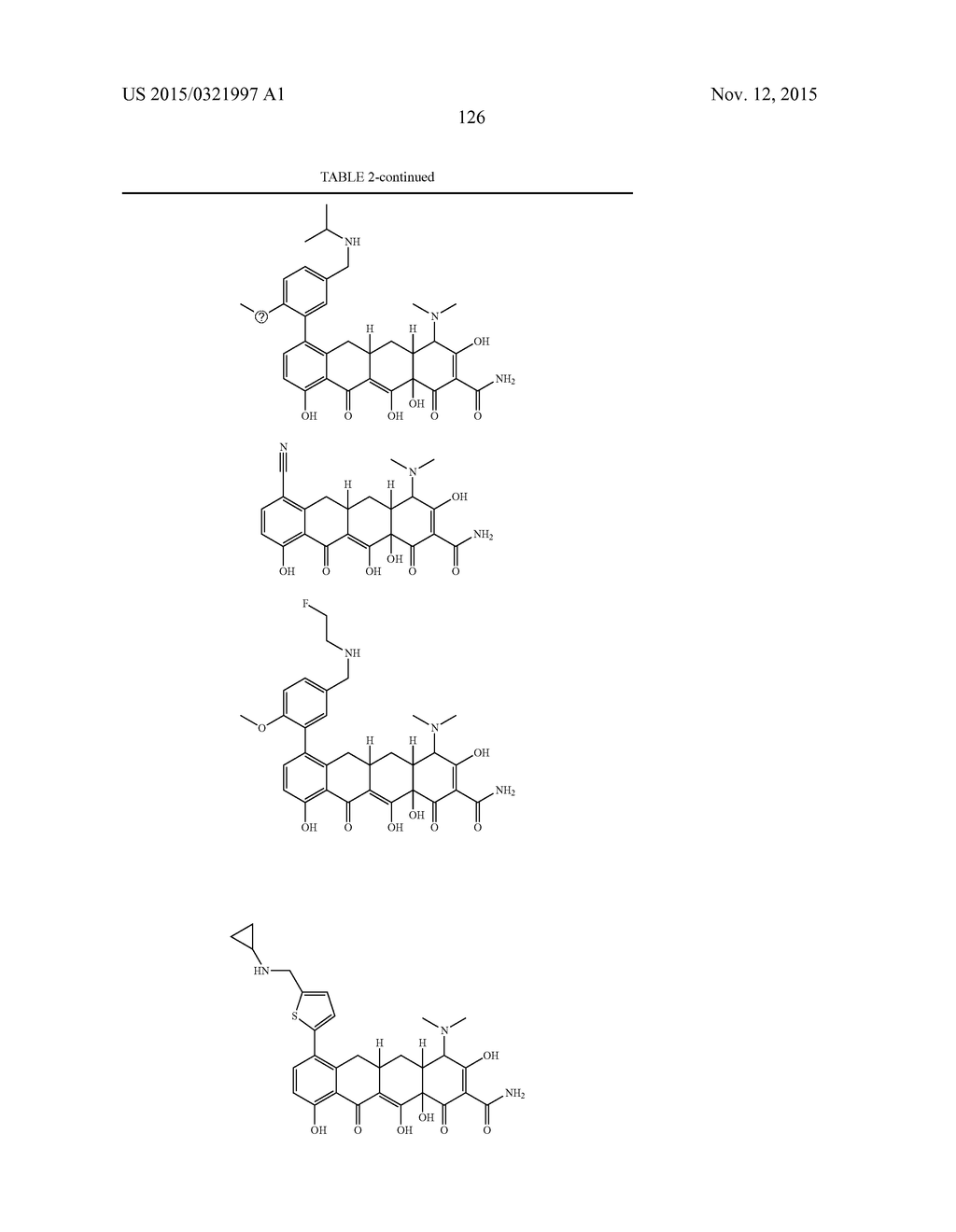 METHODS OF USING SUBSTITUTED TETRACYCLINE COMPOUNDS TO MODULATE RNA - diagram, schematic, and image 128