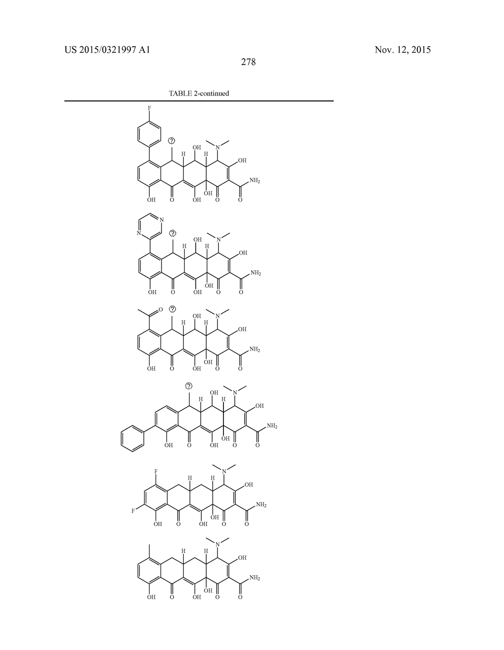 METHODS OF USING SUBSTITUTED TETRACYCLINE COMPOUNDS TO MODULATE RNA - diagram, schematic, and image 280