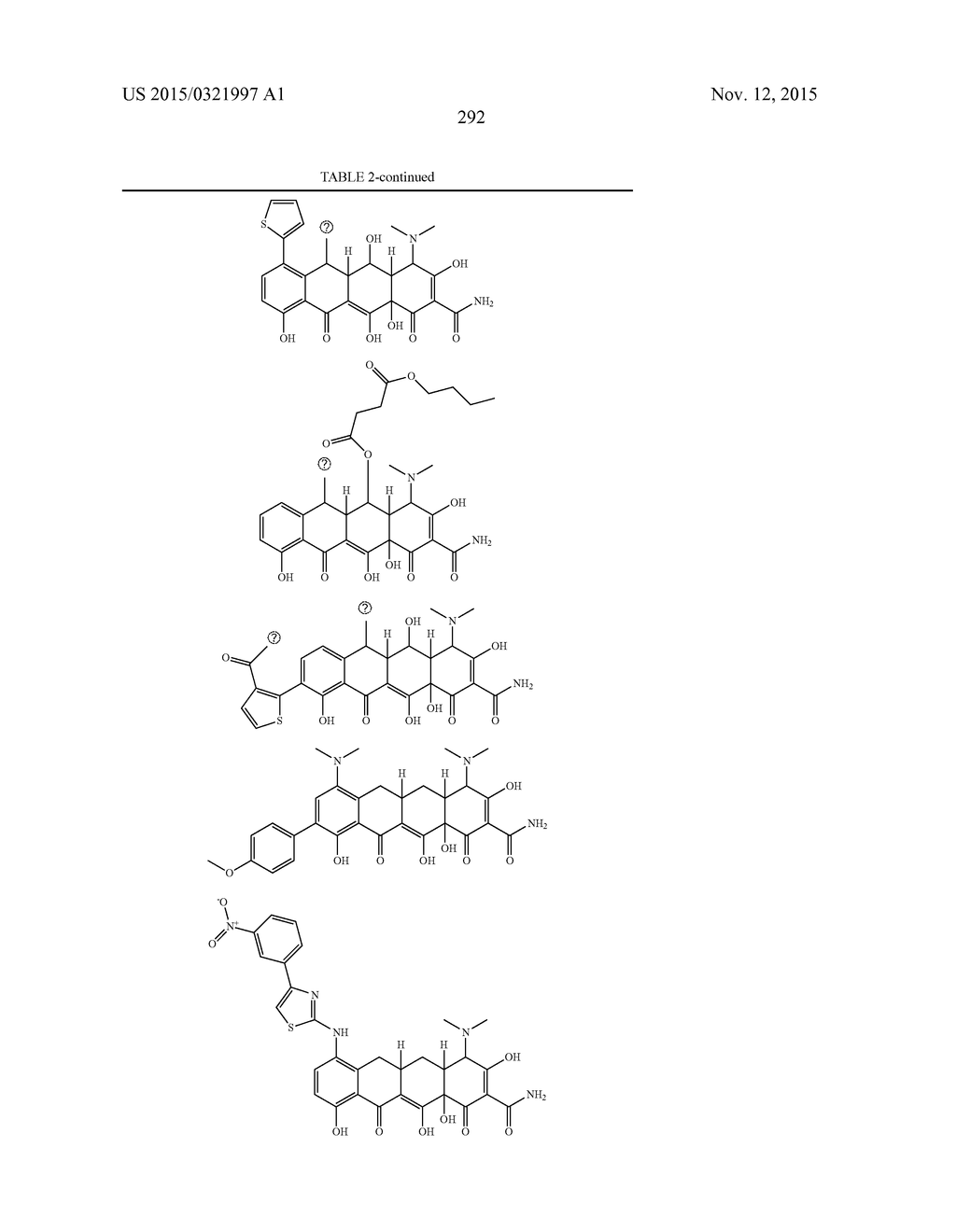 METHODS OF USING SUBSTITUTED TETRACYCLINE COMPOUNDS TO MODULATE RNA - diagram, schematic, and image 294