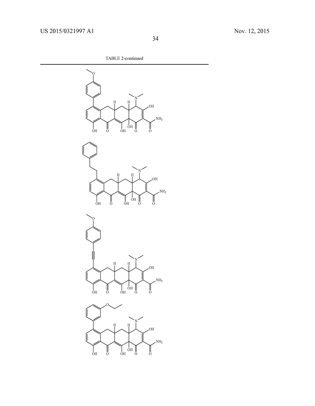 METHODS OF USING SUBSTITUTED TETRACYCLINE COMPOUNDS TO MODULATE RNA - diagram, schematic, and image 36