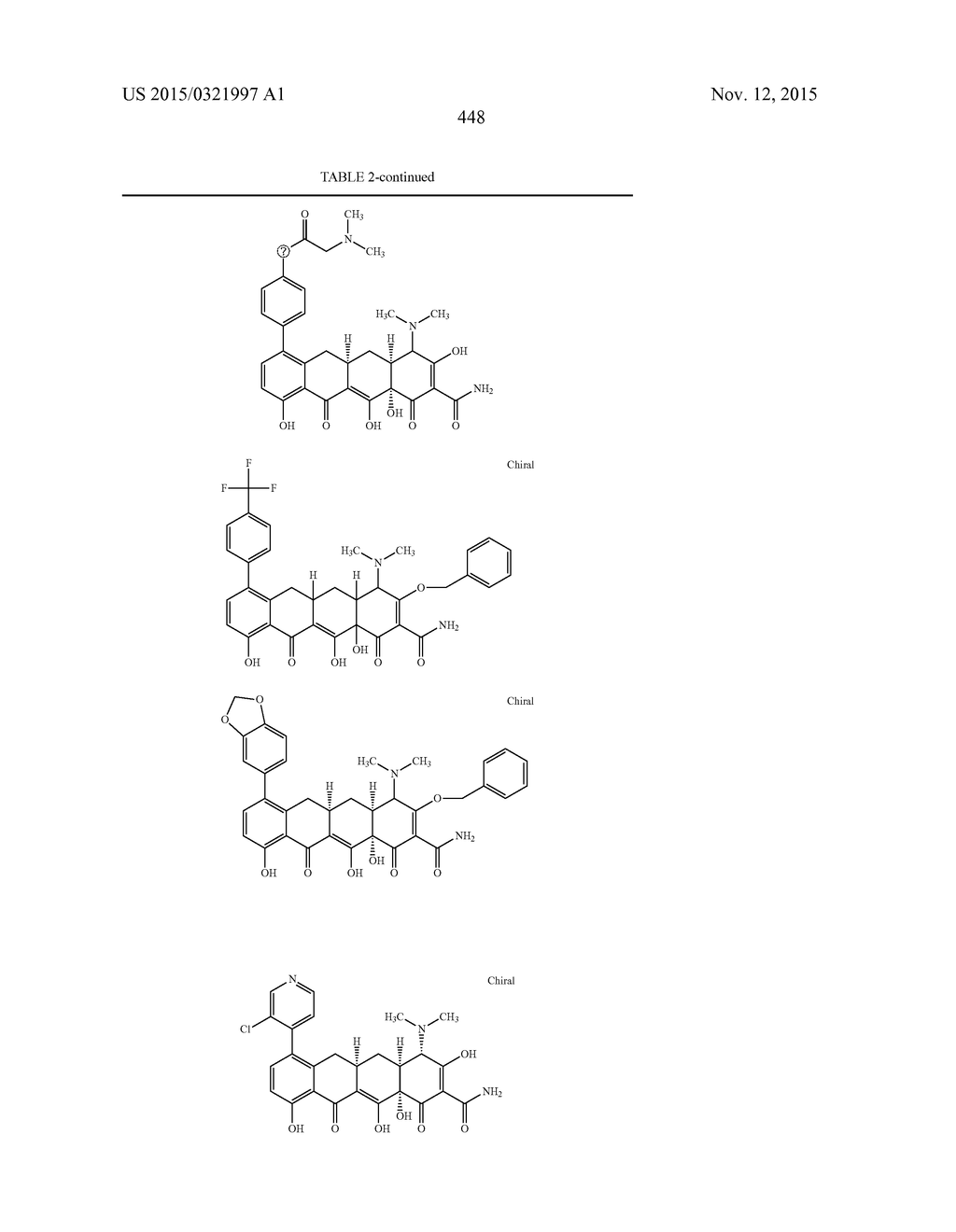 METHODS OF USING SUBSTITUTED TETRACYCLINE COMPOUNDS TO MODULATE RNA - diagram, schematic, and image 450