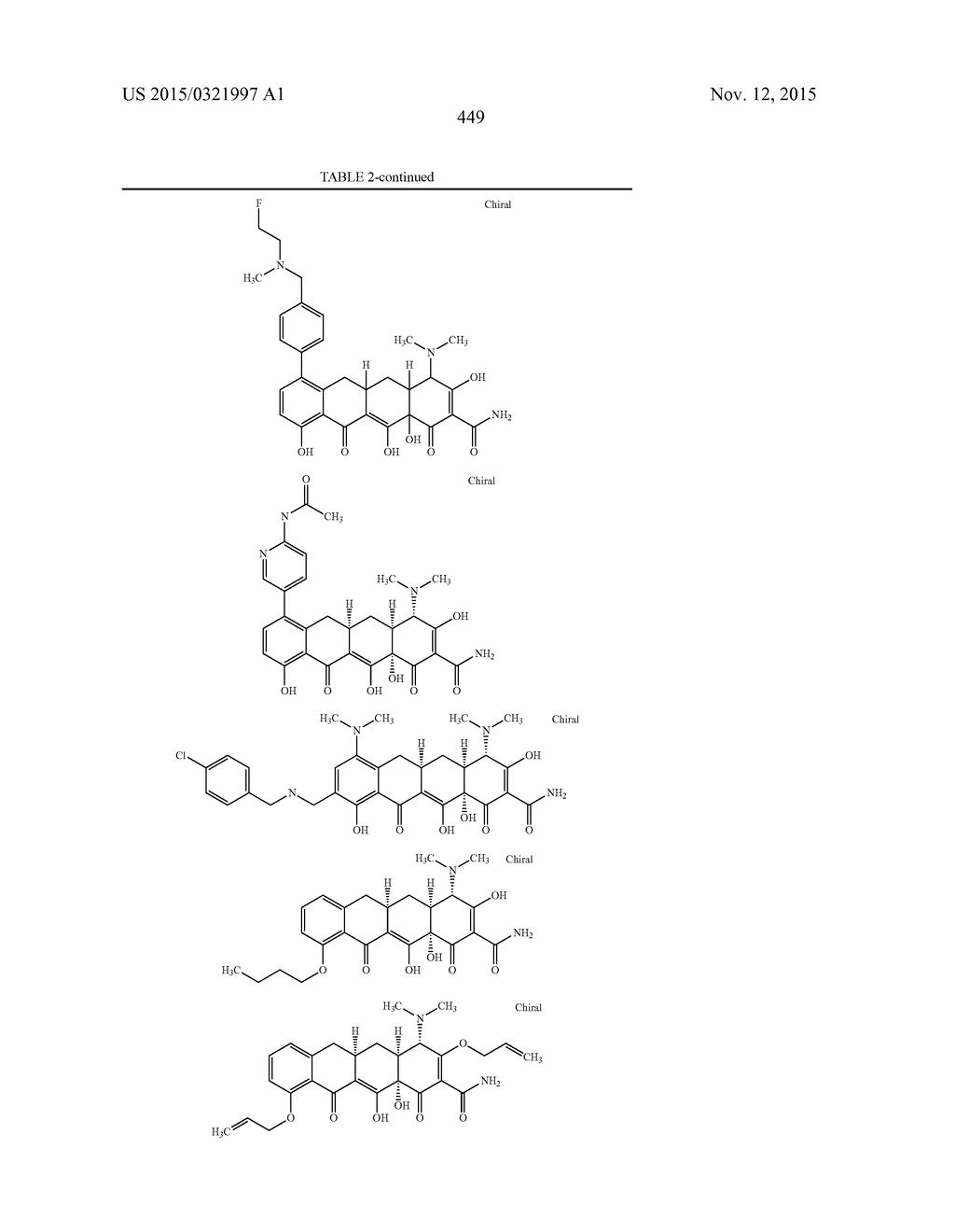 METHODS OF USING SUBSTITUTED TETRACYCLINE COMPOUNDS TO MODULATE RNA - diagram, schematic, and image 451