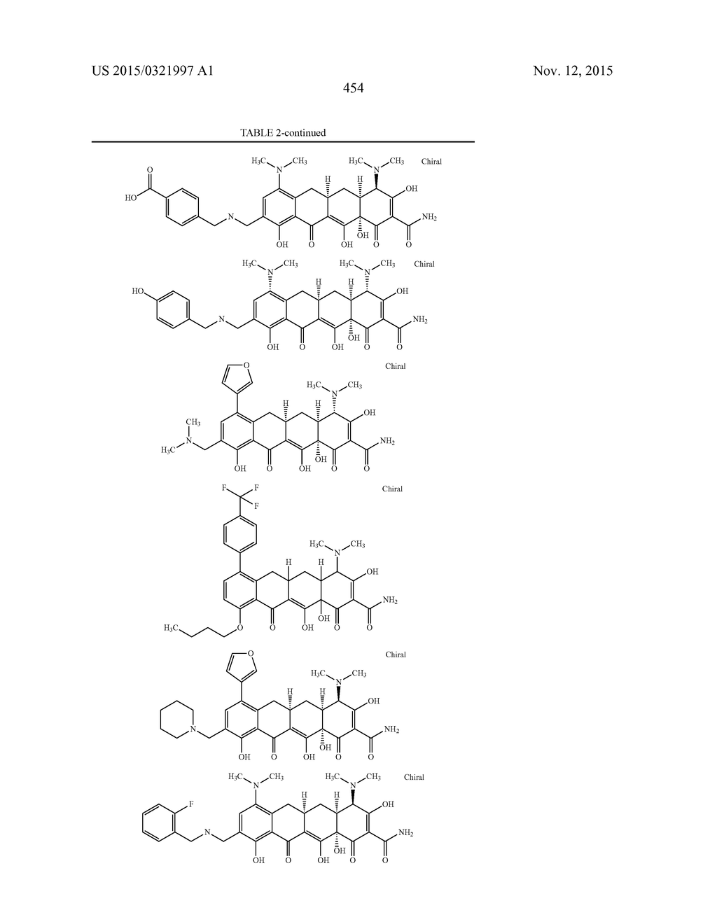 METHODS OF USING SUBSTITUTED TETRACYCLINE COMPOUNDS TO MODULATE RNA - diagram, schematic, and image 456