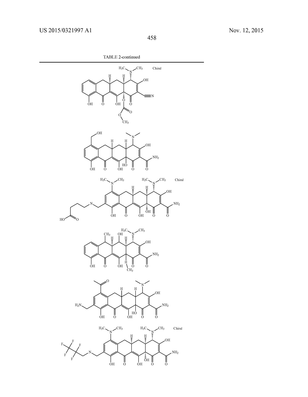 METHODS OF USING SUBSTITUTED TETRACYCLINE COMPOUNDS TO MODULATE RNA - diagram, schematic, and image 460