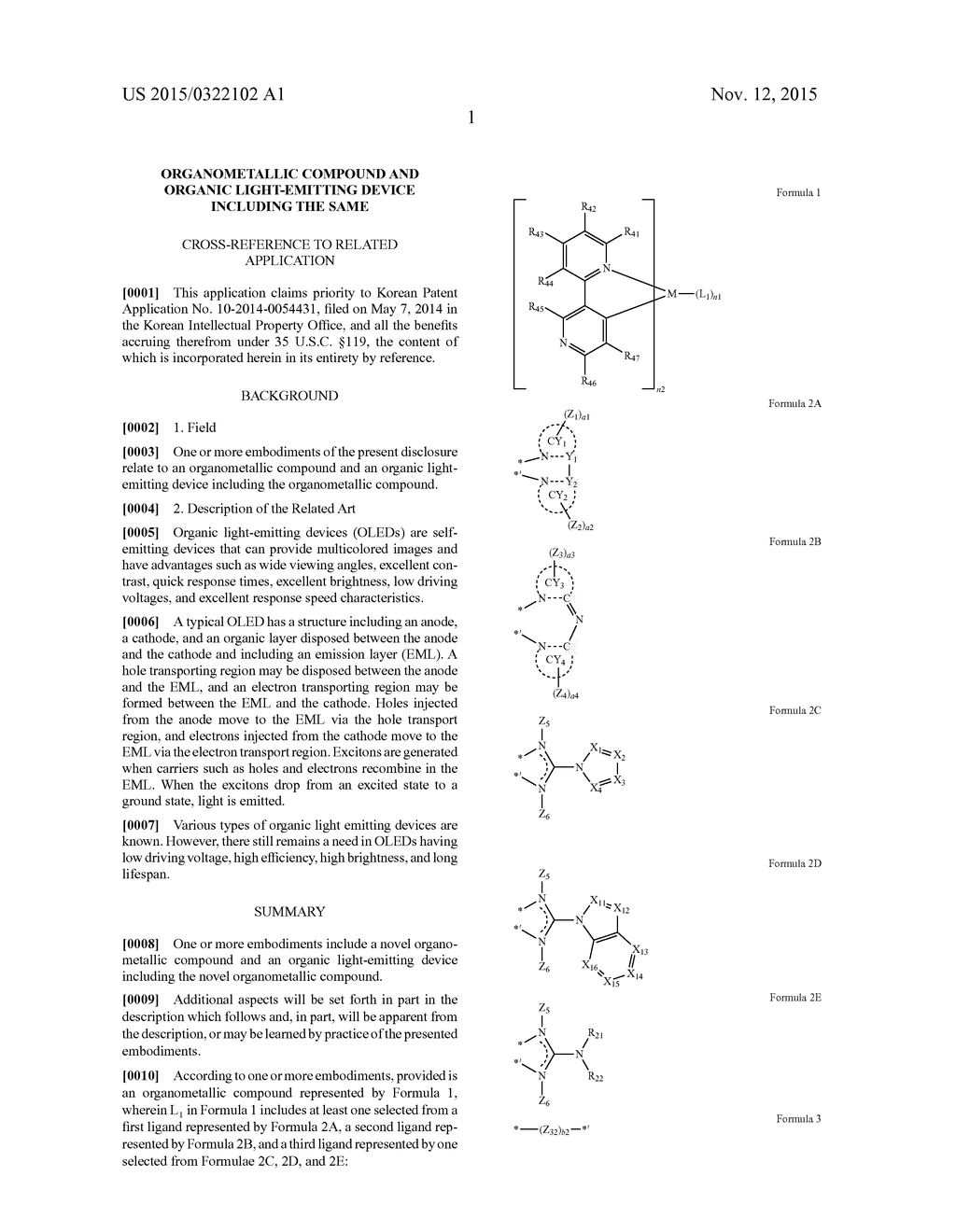 ORGANOMETALLIC COMPOUND AND ORGANIC LIGHT-EMITTING DEVICE INCLUDING THE     SAME - diagram, schematic, and image 03