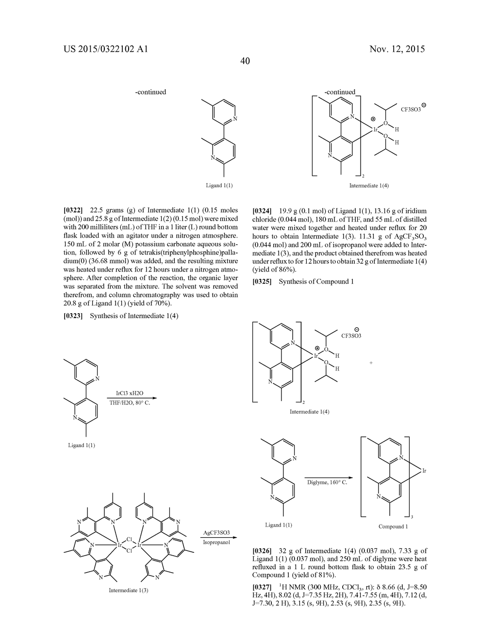 ORGANOMETALLIC COMPOUND AND ORGANIC LIGHT-EMITTING DEVICE INCLUDING THE     SAME - diagram, schematic, and image 42
