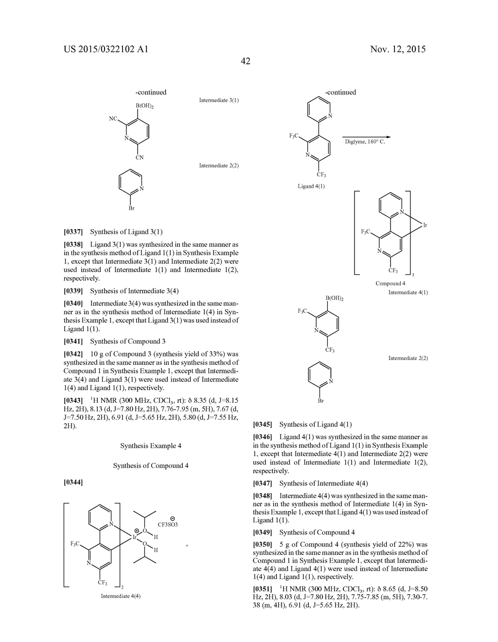 ORGANOMETALLIC COMPOUND AND ORGANIC LIGHT-EMITTING DEVICE INCLUDING THE     SAME - diagram, schematic, and image 44